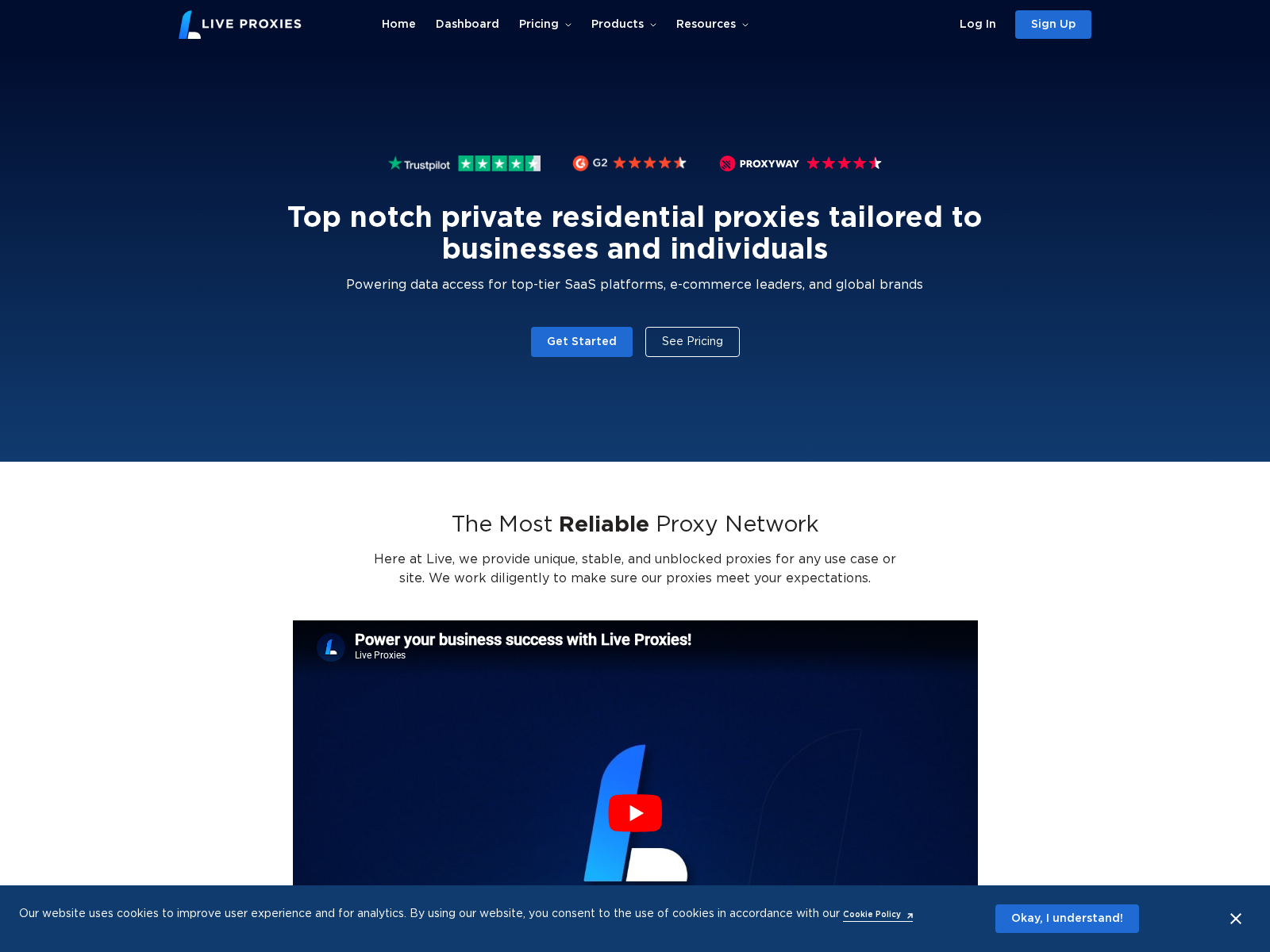 Live Proxies住宅代理